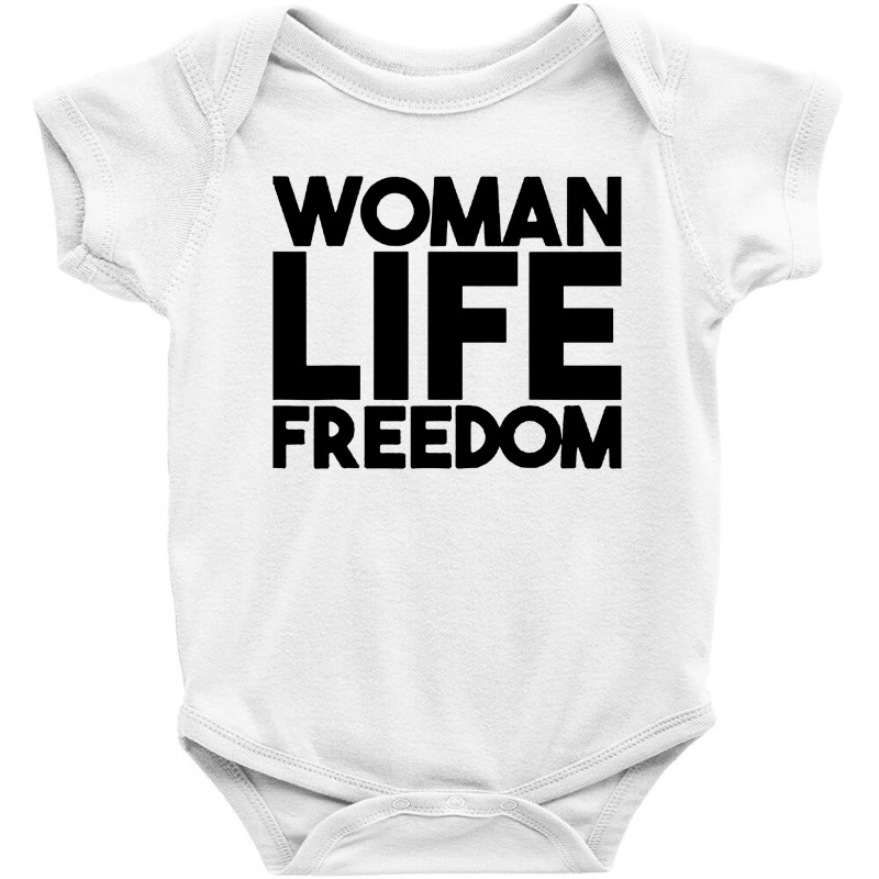 Woman Life Freedom Iran Zan Zendegi Azadi Baby Bodysuit by Blackbubbles | Artistshot