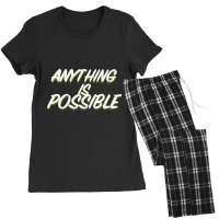 Anything Is Possible Women's Pajamas Set | Artistshot