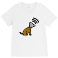 Funny Dog V-neck Tee | Artistshot