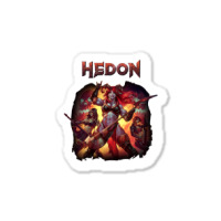 Hedon Album Cover Art (clothing Splash) Sticker | Artistshot