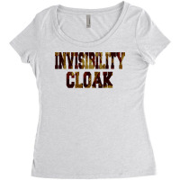 Invisibility Cloak  Hunter Camoue Women's Triblend Scoop T-shirt | Artistshot