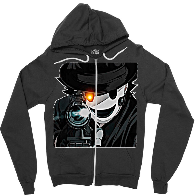 High Rise Invasion Classic Zipper Hoodie by cm-arts | Artistshot