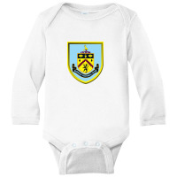 Fc #burnley Long Sleeve Baby Bodysuit | Artistshot