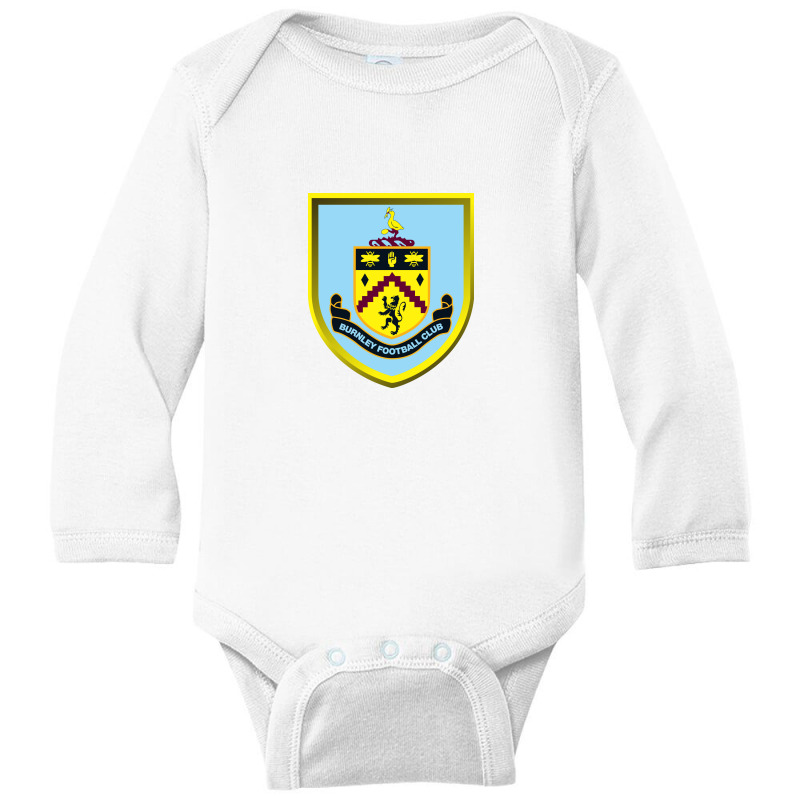 Fc #burnley Long Sleeve Baby Bodysuit | Artistshot