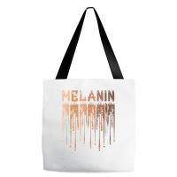 Drippin Melanin For Women Pride   Gifts Black History Month T Shirt Tote Bags | Artistshot