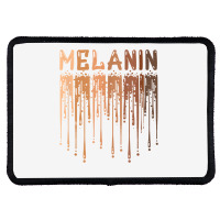 Drippin Melanin For Women Pride   Gifts Black History Month T Shirt Rectangle Patch | Artistshot