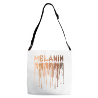 Drippin Melanin For Women Pride   Gifts Black History Month T Shirt Adjustable Strap Totes | Artistshot