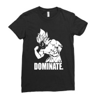 Dominate A Vegeta Bodybuilding A Anime Gym For Friend Ladies Fitted T-shirt | Artistshot