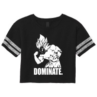 Dominate A Vegeta Bodybuilding A Anime Gym For Friend Scorecard Crop Tee | Artistshot