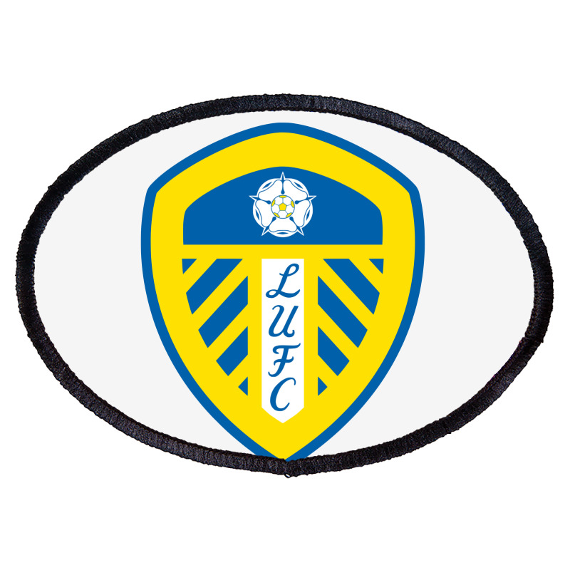 Fc #leeds United Oval Patch | Artistshot