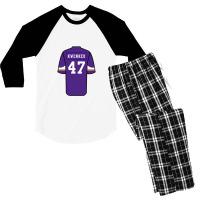 William Kwenkeu Jersey Men's 3/4 Sleeve Pajama Set | Artistshot