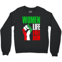 Women Life Freedom Vintage Crewneck Sweatshirt | Artistshot