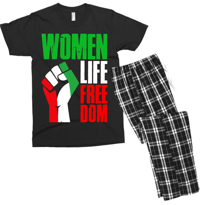 Women Life Freedom Vintage Men's T-shirt Pajama Set by Blackbubbles | Artistshot