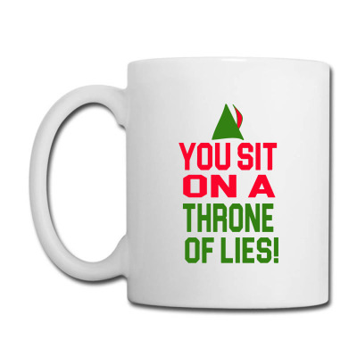Elf Quote   You Sit On A Throne Of Lies! Coffee Mug Designed By M4la