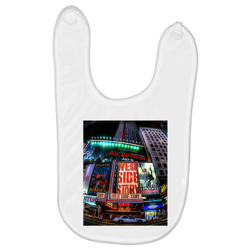 Times Square Baby Bibs by shusui | Artistshot