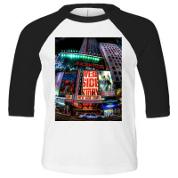 Times Square Toddler 3/4 Sleeve Tee | Artistshot