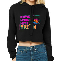 Nuthin  Wrong With Tri In Cropped Hoodie | Artistshot