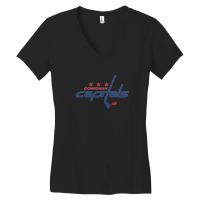 Capitals Merch Women's V-neck T-shirt | Artistshot