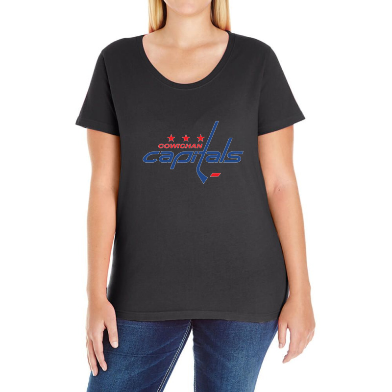 Capitals Merch Ladies Curvy T-Shirt by cm-arts | Artistshot