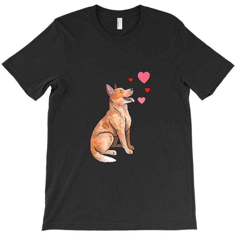 Australian Cattle Dog Love T-Shirt by AudreyRussian | Artistshot