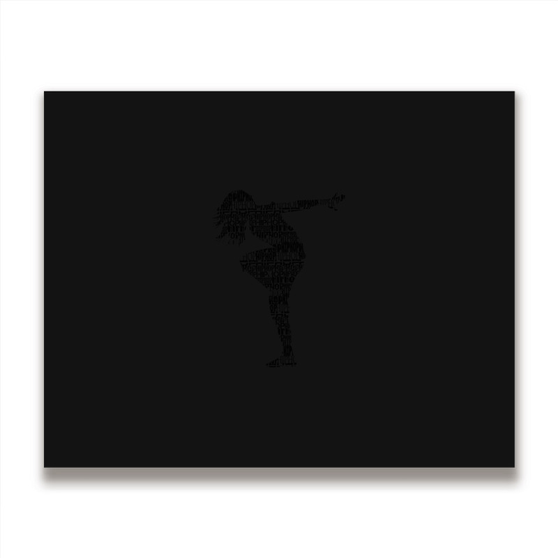 Hiphop Dancer Metal Print Horizontal | Artistshot