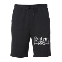 Occult Salem 1692 Wiccan Believe Satanic Witchcraft Design Long Sleeve Fleece Short | Artistshot