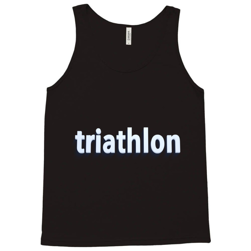 Swim Bike Run Tank Top by KENNETHPCLING | Artistshot