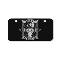 Monkey Street Rebellion Bicycle License Plate | Artistshot