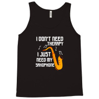 Music Instruments Saxophone Clef Tank Top | Artistshot