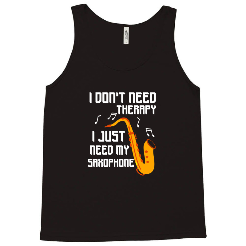 Music Instruments Saxophone Clef Tank Top by DeniseRamsey | Artistshot