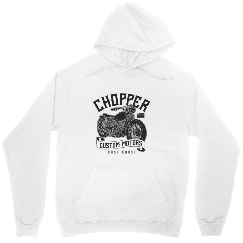 Motorcycle Chopper Unisex Hoodie by Perfect Designers | Artistshot