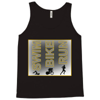 Swim Bike Run (3) Tank Top | Artistshot