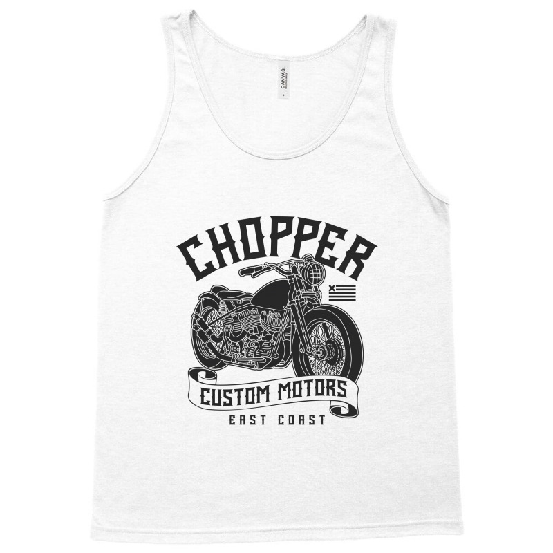 Motorcycle Chopper Tank Top by Perfect Designers | Artistshot