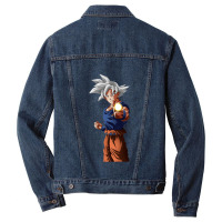 Goku Mastered Ultra Ins Essential Gift Men Denim Jacket | Artistshot