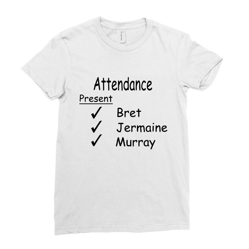 Flight Of The Conchords Attendance Ladies Fitted T-shirt | Artistshot