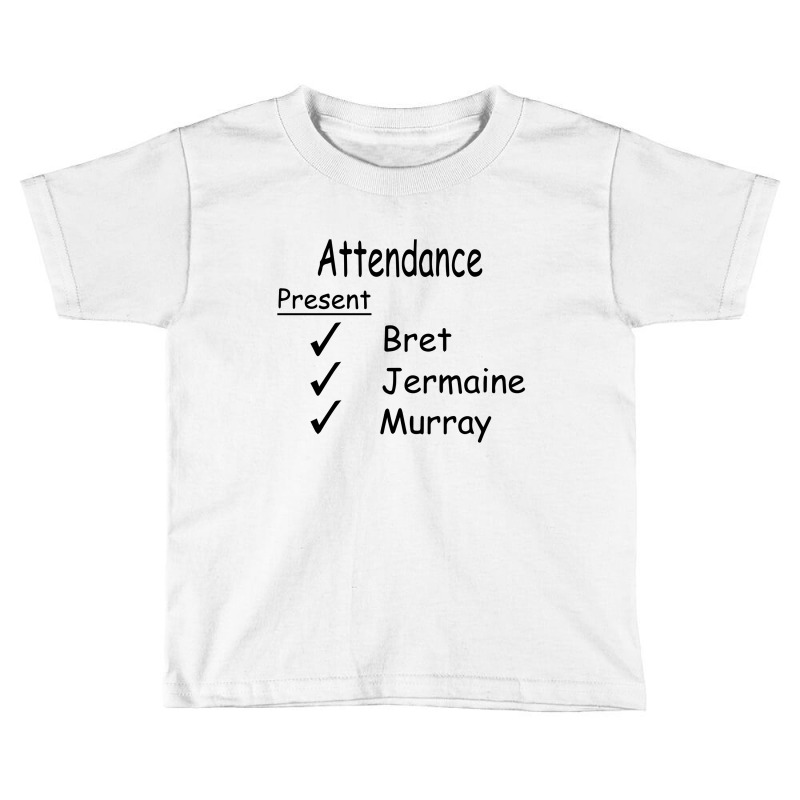 Flight Of The Conchords Attendance Toddler T-shirt | Artistshot