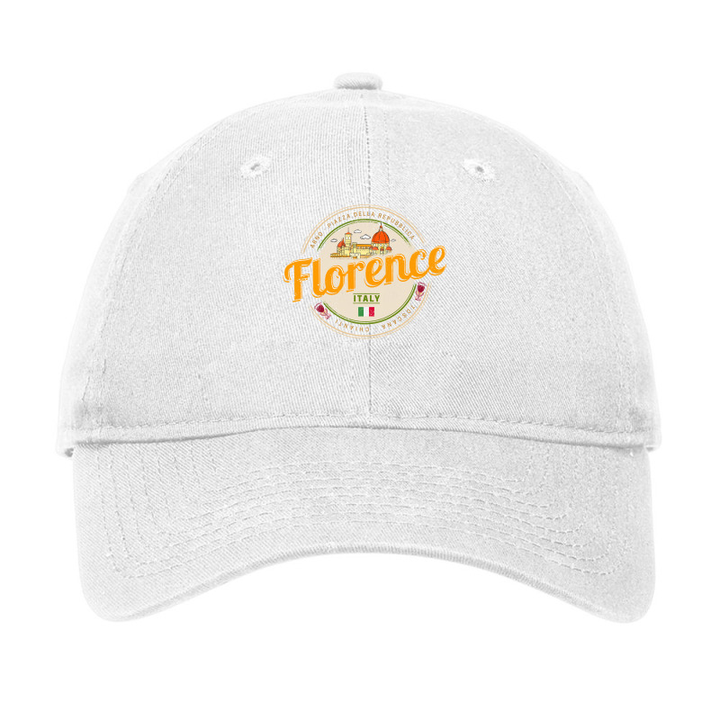 Florence Capital Of Tuscany Italy Vintage Souvenir Sweatshirt Adjustable Cap by cm-arts | Artistshot