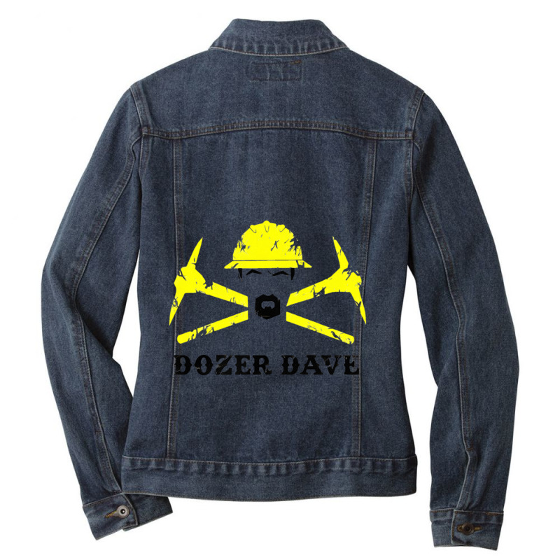 Dozer Dave Edwin Abyasa Transparent Ladies Denim Jacket by cm-arts | Artistshot