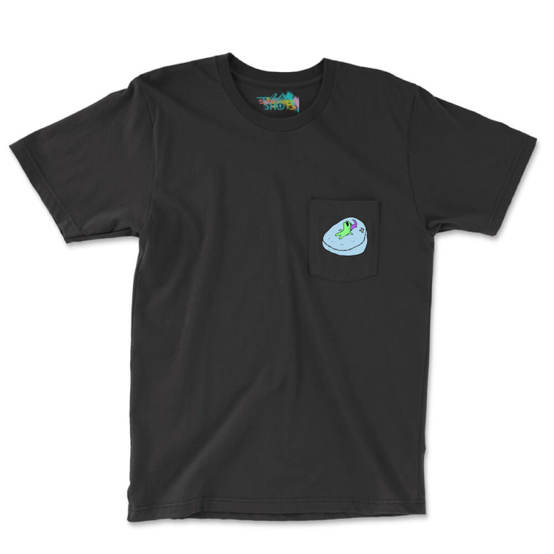 Glep Sleeping Smiling Friends Pocket T-shirt | Artistshot