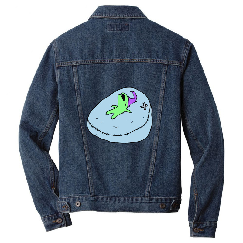 Glep Sleeping Smiling Friends Men Denim Jacket | Artistshot