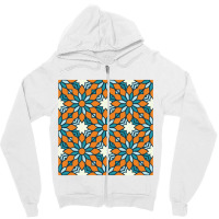 Flower Luxury Mandala Long Zipper Hoodie | Artistshot