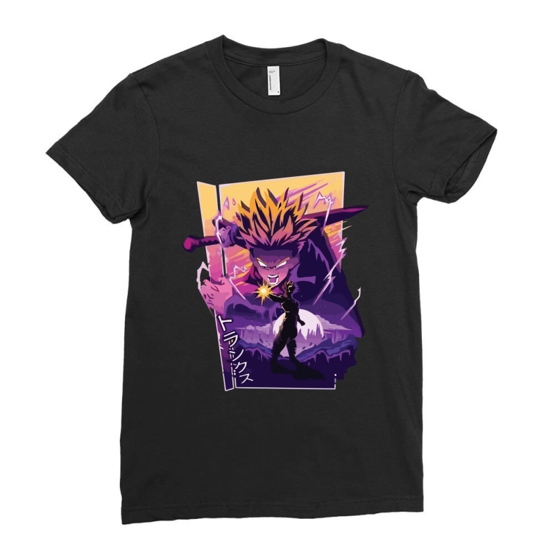 Dbz Trunks Gift Ladies Fitted T-Shirt by KristianFreeman | Artistshot