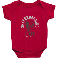 Skate Or Die Baby Bodysuit | Artistshot