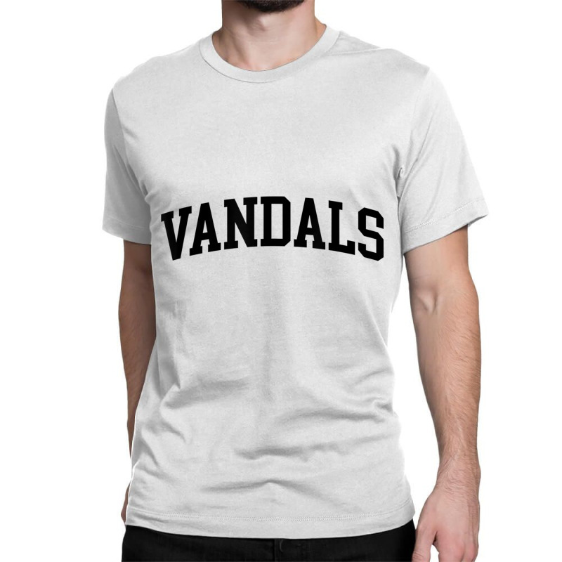 Vandals Athletic Arch College University Alumni T Shirt Classic T-shirt | Artistshot