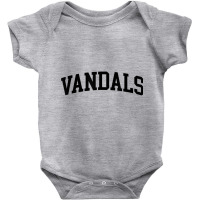 Vandals Athletic Arch College University Alumni T Shirt Baby Bodysuit | Artistshot