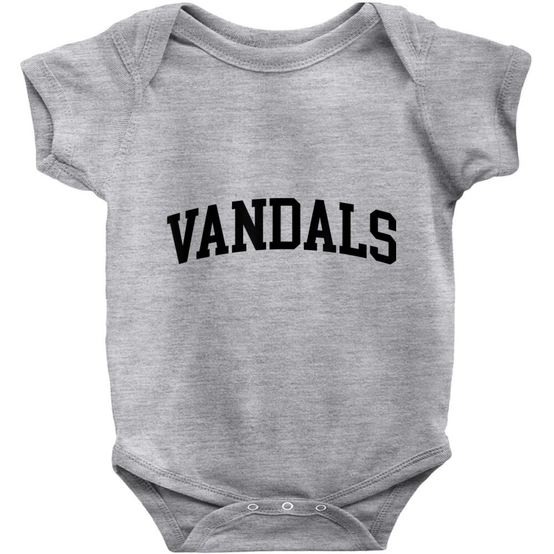 Vandals Athletic Arch College University Alumni T Shirt Baby Bodysuit | Artistshot