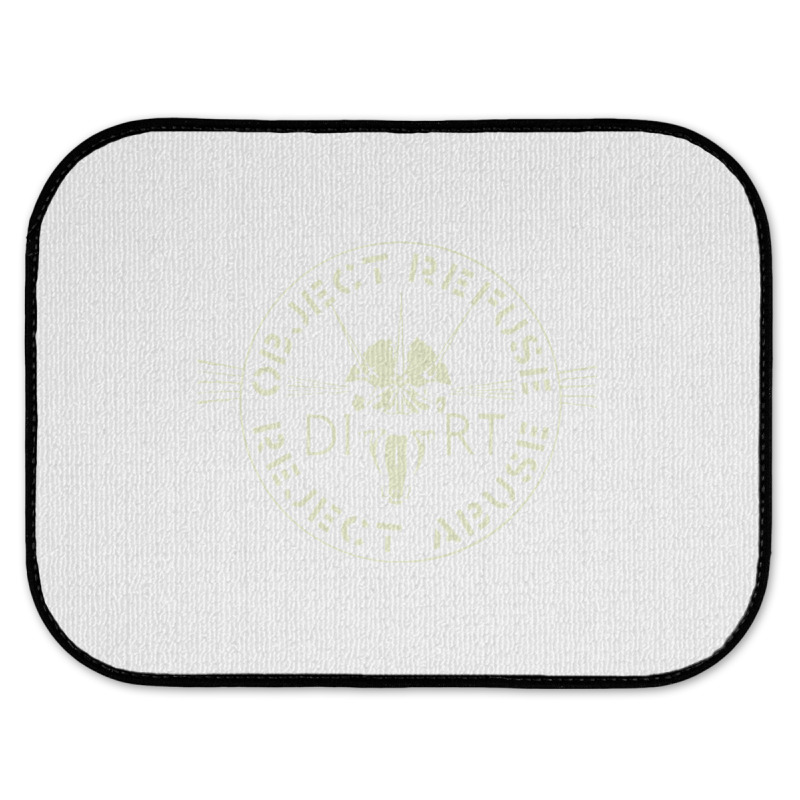 Dirt  Object, Refuse, Reject, Abuse Premium Rear Car Mat | Artistshot