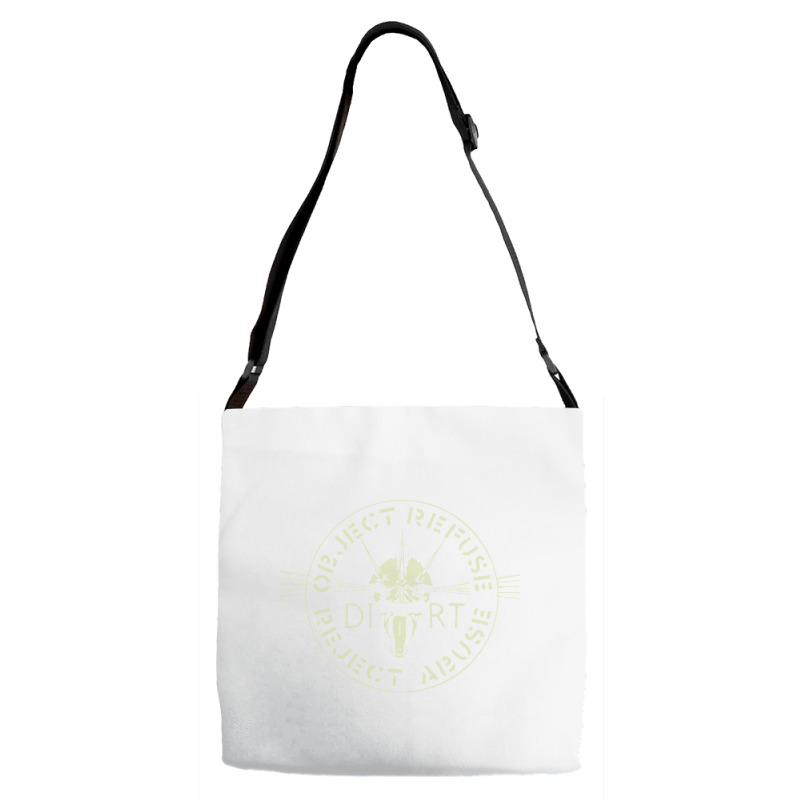 Dirt  Object, Refuse, Reject, Abuse Premium Adjustable Strap Totes | Artistshot