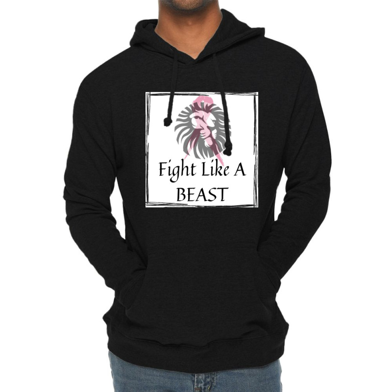 Fight Like A Beast Lightweight Hoodie | Artistshot