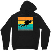 Coral Apnea Diver Hobby Retro Diving Sport Unisex Hoodie | Artistshot